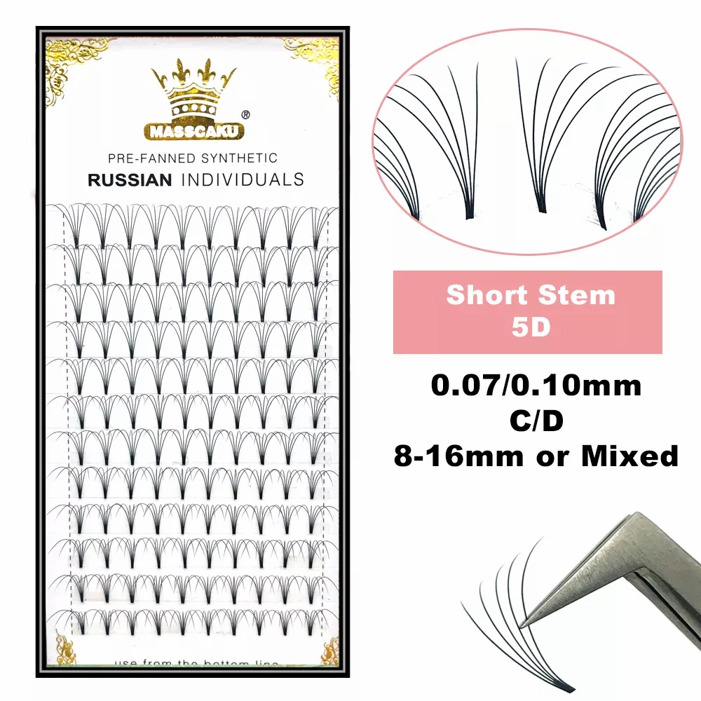 Eyelash Extension Russian - MASSCAKU готовые русские объемные наращивание ресниц