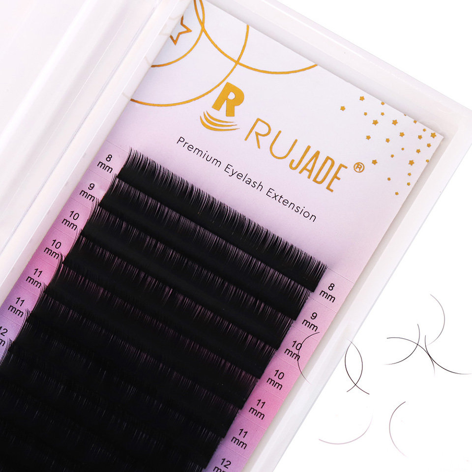 Eyelash Extension Russian - Накладные ресницы RUJADE B C CC