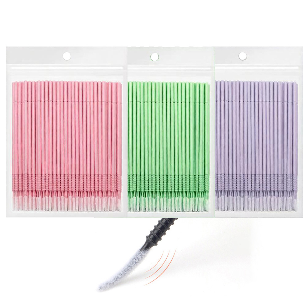 Eyelash Extension Vendor - 500 шт. аппликаторов для очистки ресниц: