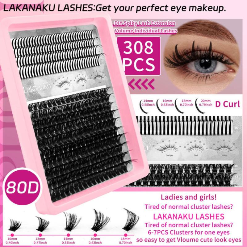 Eyelash Extension Volume Lashes - Набор для самостоятельного наращивания ресниц: пучки-вентиляторы