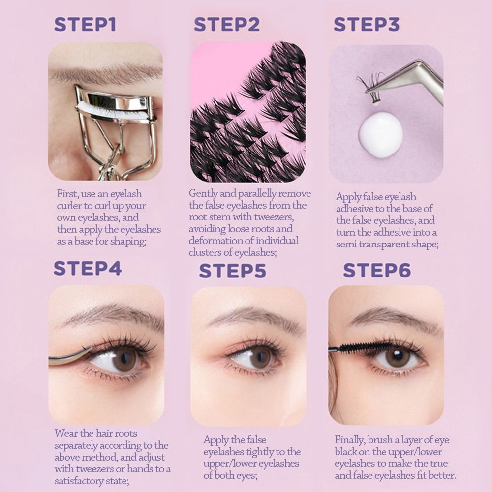 Eyelash Extension Look - Набор для самостоятельного наращивания ресниц: 12