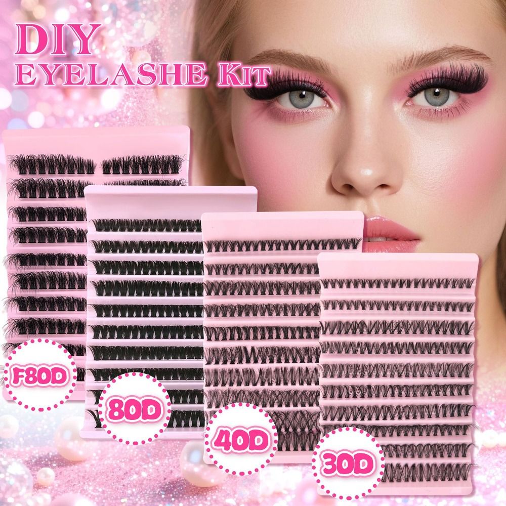 Eyelash Extension Look - Натуральные накладные ресницы в стиле Wispy:
