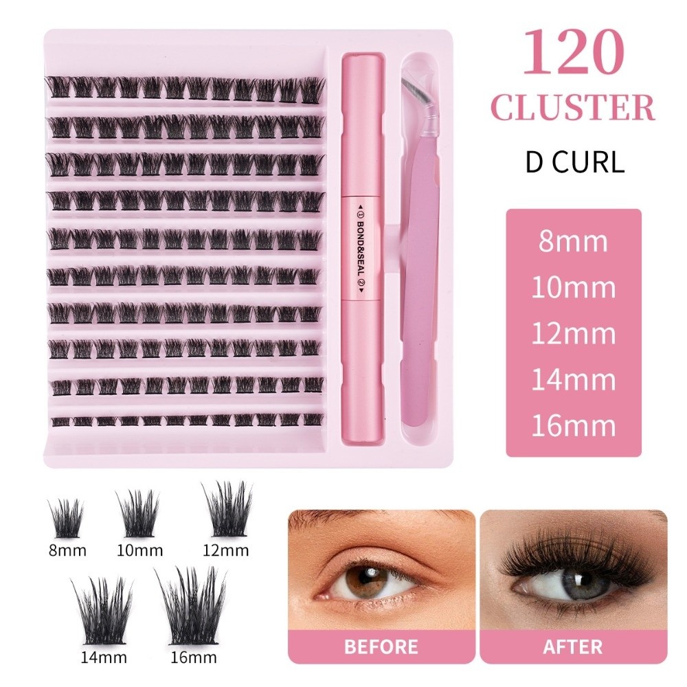 Eyelash Extension Look - Высококачественные накладные ресницы для самостоятельного наращивания: