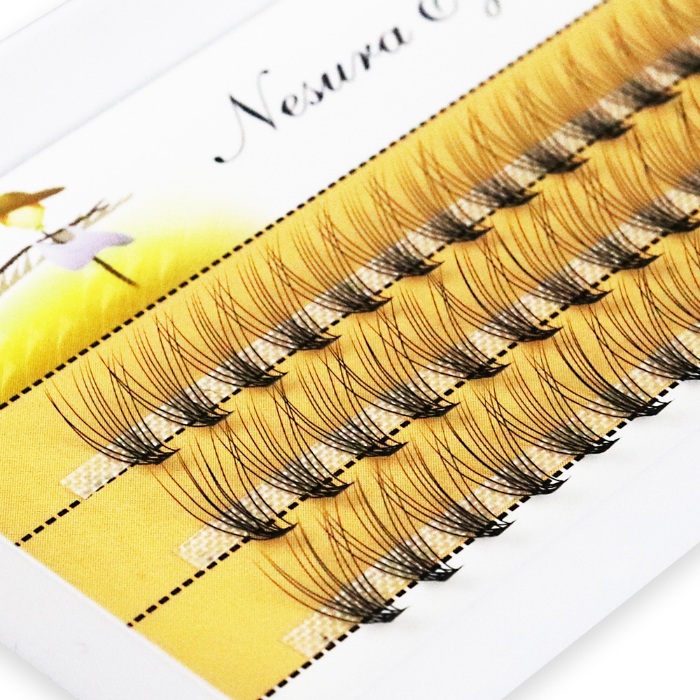 Накладные ресницы 10D из искус – обзор и цена Eyelash Extension Russian