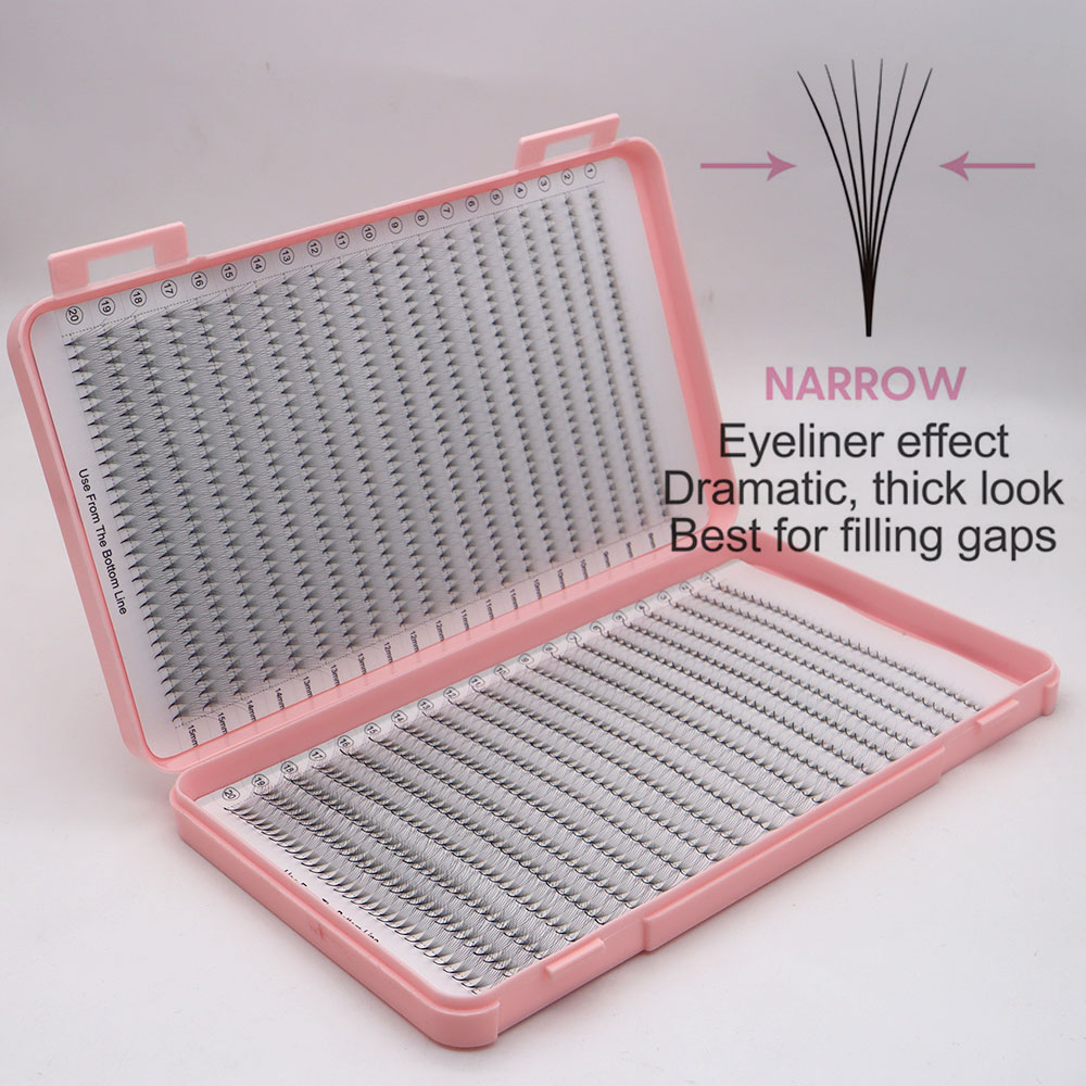 Накладные ресницы XXL Tray PBT – обзор и цена Eyelash Extension Hybrid