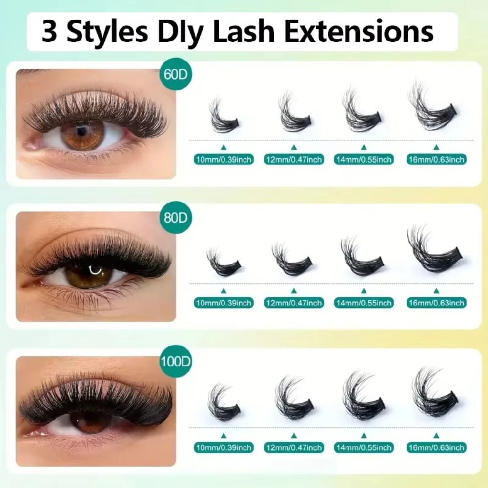 Накладные ресницы Natural Look – обзор и цена Eyelash Extension Look