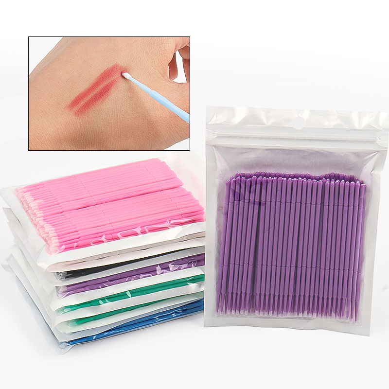 100 шт./пакет, бамбуковые тамп – обзор и цена Eyelash Extension Vendor