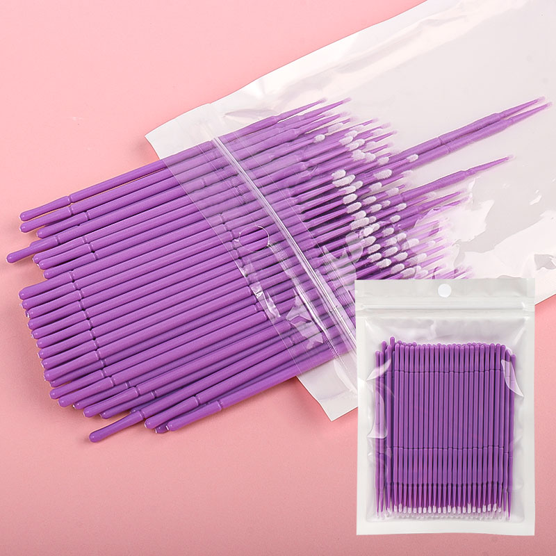 100 шт./пакет, бамбуковые тамп – обзор и цена Eyelash Extension Vendor