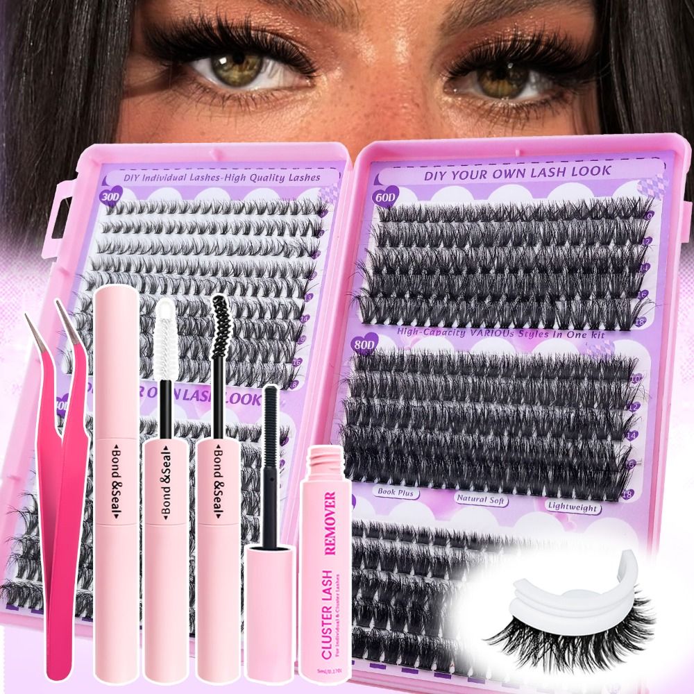 Накладные ресницы 9-18 мм, с э – обзор и цена Eyelash Extension Look