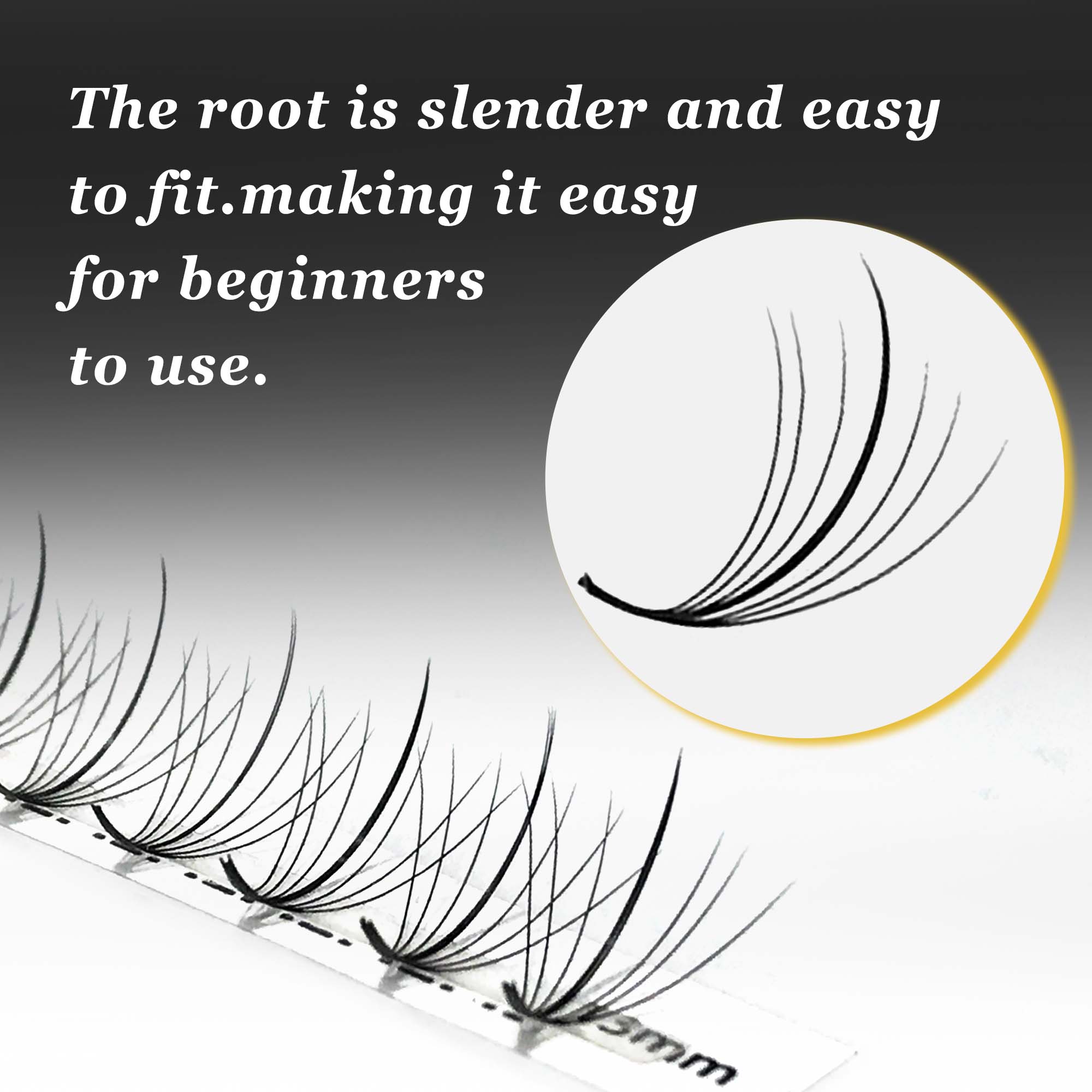 Новый 7D 120Fans Wispy Готовые – обзор и цена Eyelash Extension Hybrid