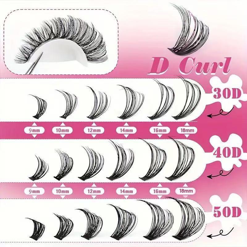 Профессиональный набор накладн – обзор и цена Eyelash Extension Volume Lashes