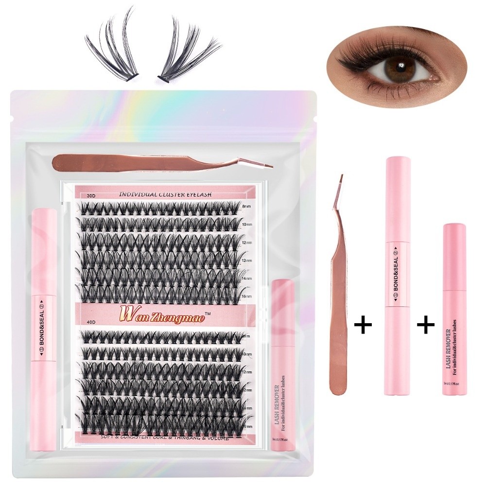 Накладные ресницы 8-16 мм для  – обзор и цена Eyelash Extension Look