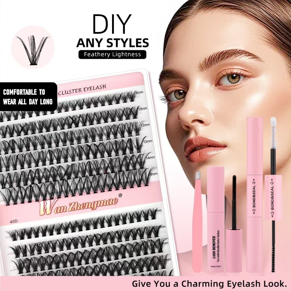 Накладные ресницы 8-16 мм для  – обзор и цена Eyelash Extension Look