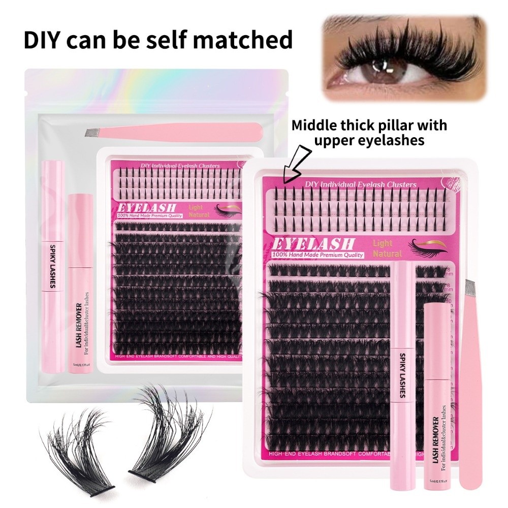 Накладные ресницы 8-18 мм: нат – обзор и цена Eyelash Extension Look