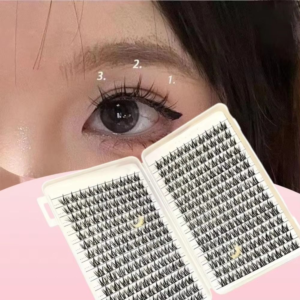 Натуральные накладные ресницы  – обзор и цена Eyelash Extension Look